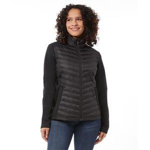 New 32 Degrees Heat Women’s Ultra Light Mixed Media Jacket – Size L